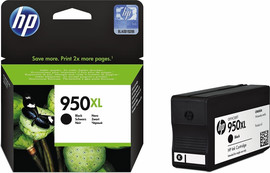 HP זוג ראשי דיו שחורים מקוריים HP 950XL