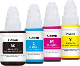 CANON מארז 4 ראשי דיו מקוריים Canon GI490