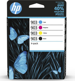 HP סט 4 ראשי דיו מקוריים HP 903 6ZC73AE
