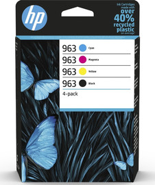 HP מארז 4 ראשי דיו מקוריים HP 963 6ZC70AE