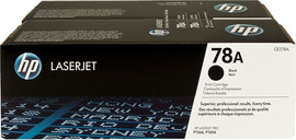 HP זוג טונרים שחור מקורי HP CE278AD