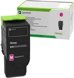 LEXMARK ‏טונר אדום ‏מקורי Lexmark 74C5SME