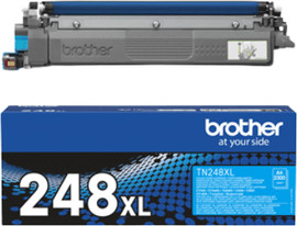 BROTHER טונר כחול מקורי Brother TN-248XLC