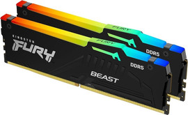 Kingston זיכרון למחשב נייח Kingston Fury Beast RGB KF5-326036202 2x16 DDR5 6000MHz