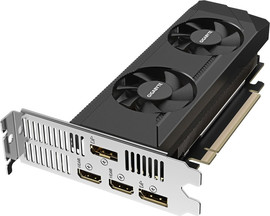Gigabyte כרטיס מסך Gigabyte GeForce RTX 3050 OC Low Profile 6GB GV-N3050OC-6GL