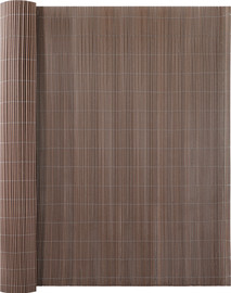 Mygan גדר במבוק סינטטי PVC במידה 1.5X5 צבע קקאו
