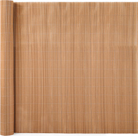 Mygan גדר במבוק סינטטי PVC במידה 1.5X5 צבע בז'