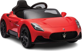 I AM Toys רכב מזראטי ממונע 12V אדום MAZERATI