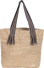 Happy Hempy Tote Bag תיק צד בצבע בז׳