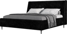 Grand Living מיטה מרופדת Oxford –- שחור