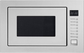 SAUTER מיקרוגל בנוי משולב גריל 25 ליטר Sauter MW7723W זכוכית לבנה