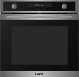 Graetz תנור בנוי דיגיטלי 72 ליטר Graetz GRO-5975-S נירוסטה