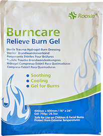ש.א.ג שרותי רפואה פד ג’ל לכוויות (Burncare) 10 ס"מ