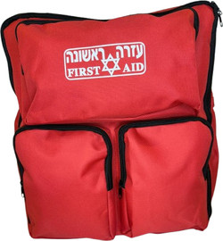 ש.א.ג שרותי רפואה ערכה עזרה ראשונה לספינה בתרמיל גב