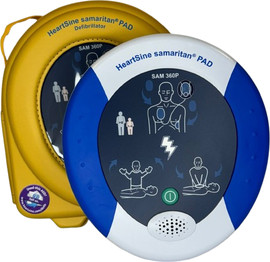 ש.א.ג שרותי רפואה דפיברילטור אוטומט מלא PAD 360PD תוצרת HEARTSINE