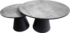 שוק ריהוט סט שולחנות קפה Saturn