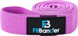 Fitbander גומיית התנגדות מקצועית מבד - גומיית התנגדות קלאסית סגורה
