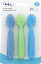 Twigy מארז 18 כפיות - Flawless™ Disposable Spoons