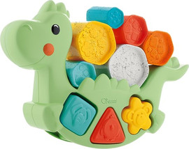Chicco צעצוע הדינוזאור המתנדנד 2 ב-1 - +2in1 Rocking Dino ECO