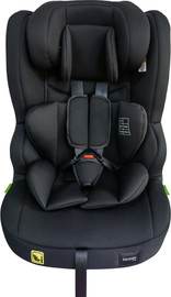 Easy baby בוסטר רצועות 2 ב- 1 לרכב עם עגינת איזו פיקס תקן ISIZE R129 – צבע:שחור