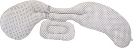 Chicco כרית הריון ,הנקה לשינה בהריון בופי מבית צ'יקו / Boppy Pillow Total Body . ישלח צבע רנדומלי