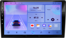 Samsonix מסך מולטימדיה לרכב 10 אינץ 4+32GB QLED