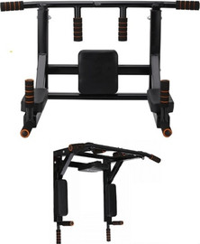 Sport & Pool מתקן מתח ומקבילים לקיר מתהפך למשקל 150 ק"ג- למגוון רחב של תרגילים