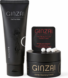 GINZAI Ginzai Detox & Collagen Glow Bundle – מארז לניקוי עמוק, טיהור והחדרת קולגן אינטנסיבית