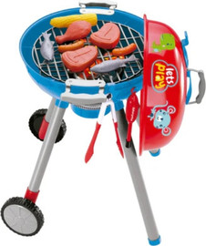 Fisher-price גריל ברביקיו לילדים Fisher-Price – ערכת מנגל עם 25 אביזרים