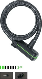 CITADEL מנעול כבל 180X10 רמה 3 מנהטן CITADEL