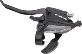 SHIMANO ידית שמאל בלם ושיפטר 3 הילוכים לאופניים Shimano EF500 2F Easy Fire - SHIMANO