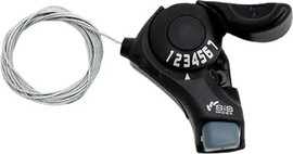 SHIMANO ידית הילוכים ימין 7 הילוכים Shimano Tourney TX30 - SHIMANO