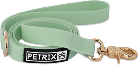 Petrix רצועה לכלב חומר סיליקון  עמיד למים |  ירוק