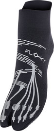 Floky PILATES KINETICA  -גרבי פילאטיס ליציבות ותמיכה כסוף
