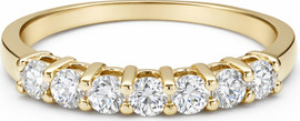 Shanti Gold טבעת יהלומי מעבדה זהב צהוב