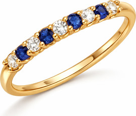 Shanti Gold טבעת רויאל צהוב ספיר