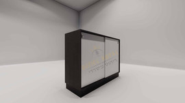 Office Royal ארון הזזה 90H/120/40