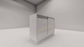 Office Royal ארון הזזה 90H/120/40