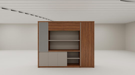 Office Royal ארון אחסון מעוצב בסגנון מודרני ויוקרתי דגם CROWN