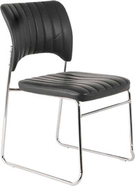 Office Royal כיסא אורח דגם מורן ללא ידיות