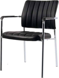 Office Royal כסא אירוח דגם מורן עם ידיות