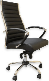 Office Royal כסא משרדי דגם שי גבוה שחור