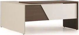 Office Royal שולחן משרדי עם שלוחה דגם אודיסה – EDUSSA - רוחב-140-סמ