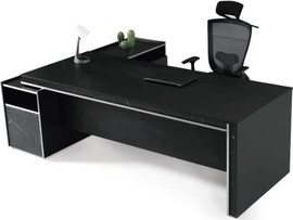 Office Royal שולחן עבודה TORONTO כולל הרחבה 225 סמ שלוחה צד ימין