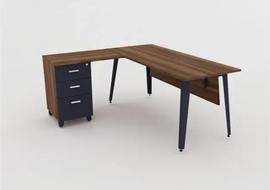 Office Royal שולחן משרדי עם שלוחה LEMAS - 140-סמ