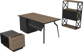 Office Royal מערכת עבודה דגם LIZABON - 140-85-75