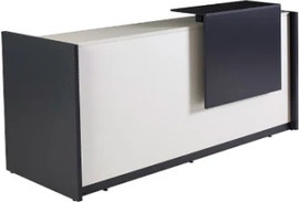 Office Royal דלפק עבודה GM1100 רוחב 200 סמ צבע ROYAL/WHITE