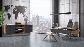 Office Royal מערכת מנהלים יוקרתית דגם SPACE