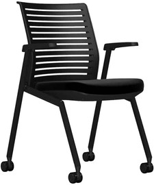 Office Royal כסא אירוח – דגם גלובאל ידיות וגלגלים