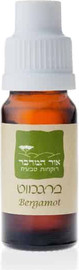 אור המדבר שמן אתרי ברגמוט 100% טהור ללא ברגפטן Citrus bergamia f.c.f